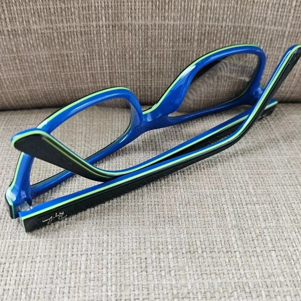 Ray-Ban Kids Youth Eyeglasses Frame Black/Blue Glasses RB1536 3600 46[]16 125
